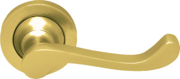 Architectural Lever PVD Brass (Anti-Tarnish PVD Brass/SS Bearing MechFire Rated) - Adelaide Restoration Centre