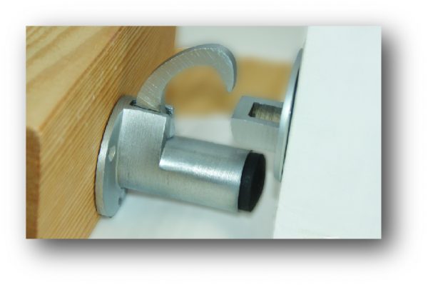 Door Catch -Hook & Hold - Heavy Duty - Adelaide Restoration Centre