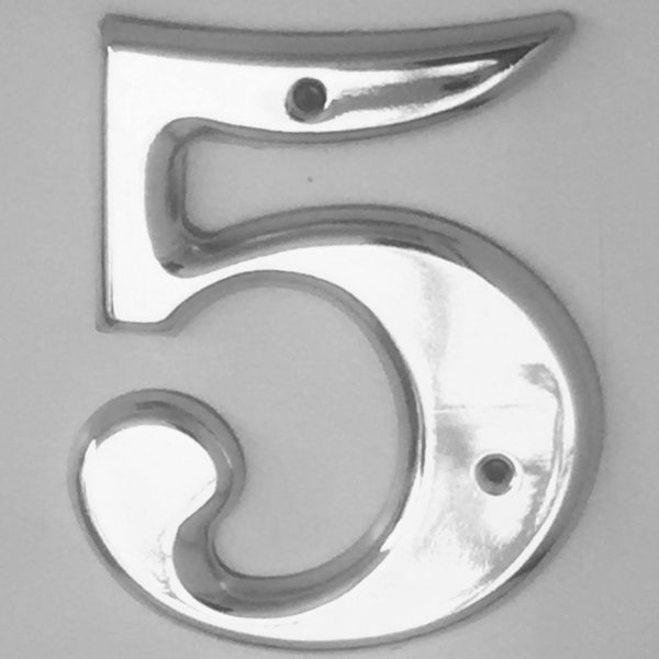 Numeral No. 5 Contemporary - Adelaide Restoration Centre