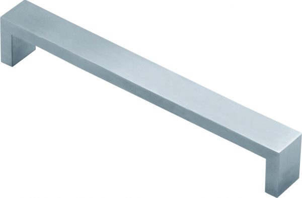 Kitchen Handle Satin S/Steel 10x20mm Square - Adelaide Restoration Centre