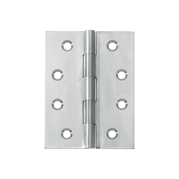 Satin Stainless Steel Fixed Pin Hinge - 304SS