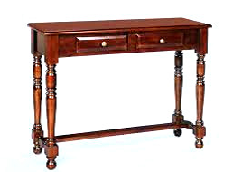 Hall Table Two Drawer