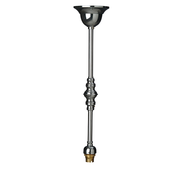 Rod Suspension with Decorative Spindle