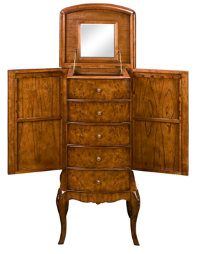 Five Drawer Jewellery Chest