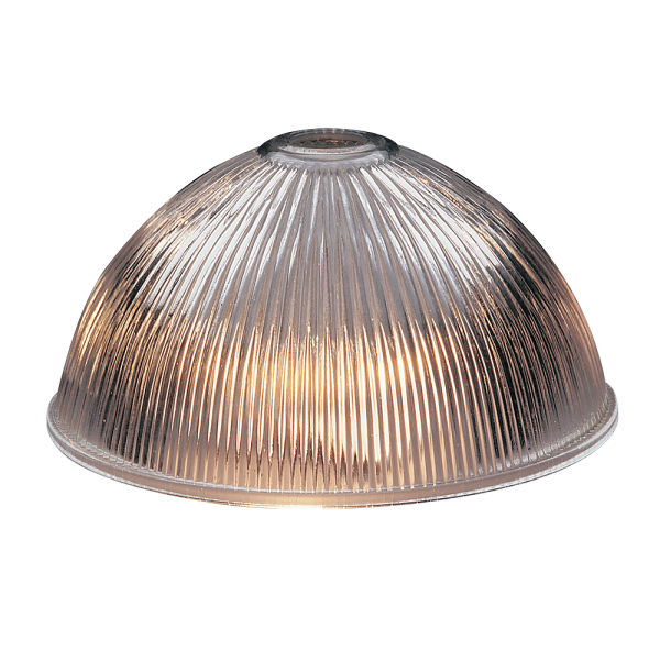 Clear Fluted Glass Shade