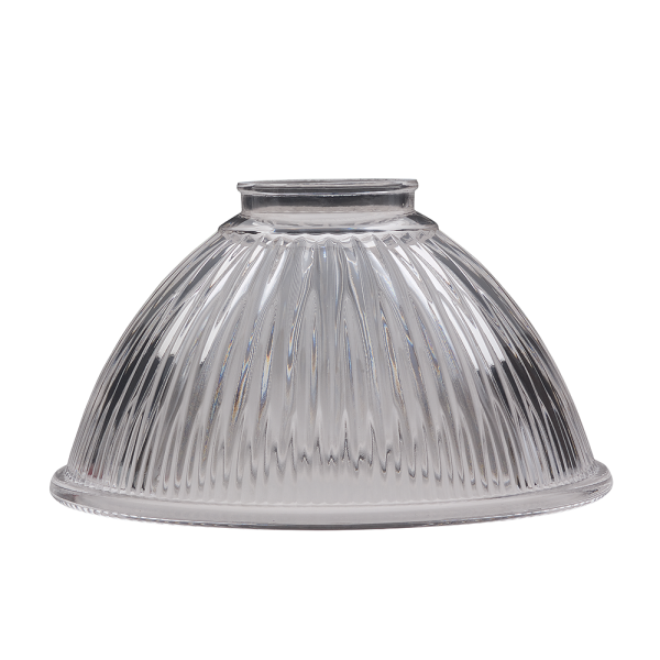 Clear Fluted Glass Shade
