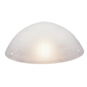 Round Frosted Patterned Bowl