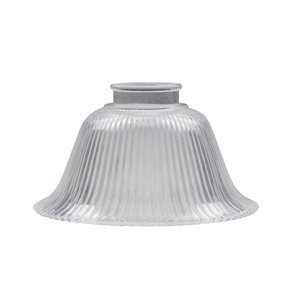 Clear Fluted Glass Shade