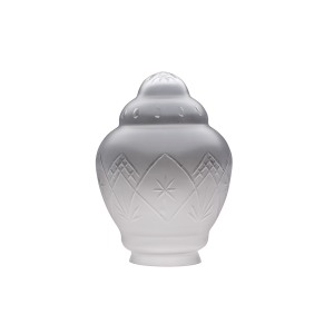 Frosted Cut Glass Shade