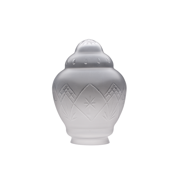 Frosted Cut Glass Shade