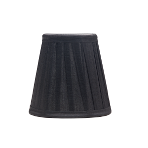 Round Linen Bottom Mount Shade - 5 Inch