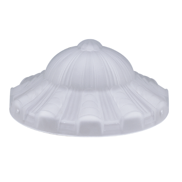 Round Frosted Glass Bowl
