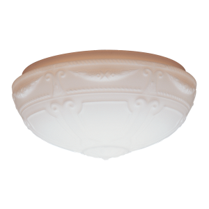 Round Opal Matt Glass Bowl