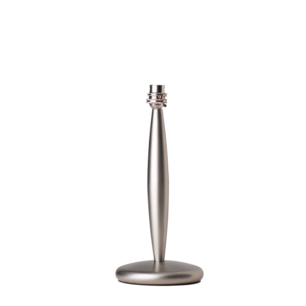 Spun Steel Table Lamp with Cigar Shaped Column