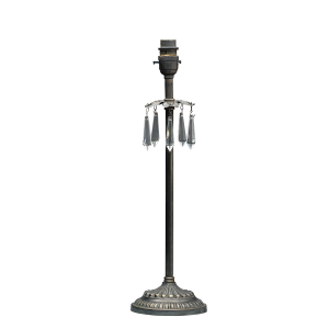 Table Lamp with Crystals