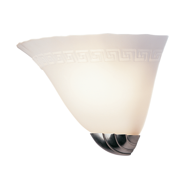 Wall Sconce with Frosted Glass Shade
