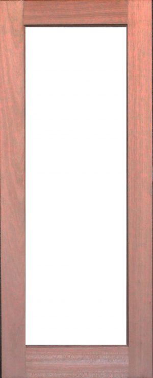 1 Light Glass Door