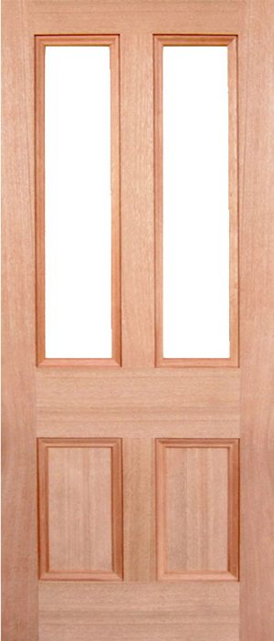 Victorian 2 Light Glass Entrance Door