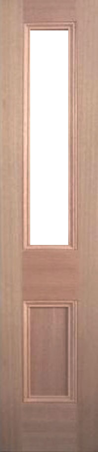 Victorian Sidelight Glass Entrance Door