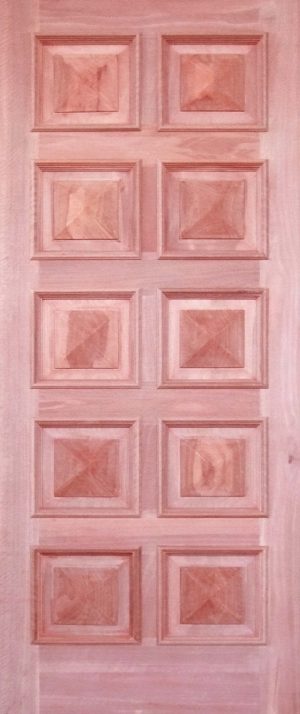 Ten Panel Cricket Bat Door