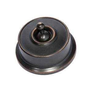 Federation Light Switch - Antique Copper