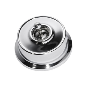 Federation Light Switch - Chrome Plate
