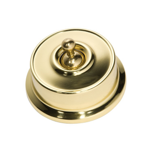 Federation Light Switch - Polished Brass