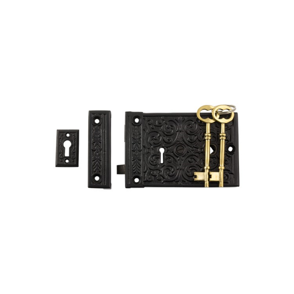 Ornate Rim Lock