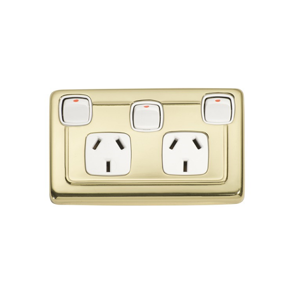 Flat Plate Socket with Rocker Switches - Image 2