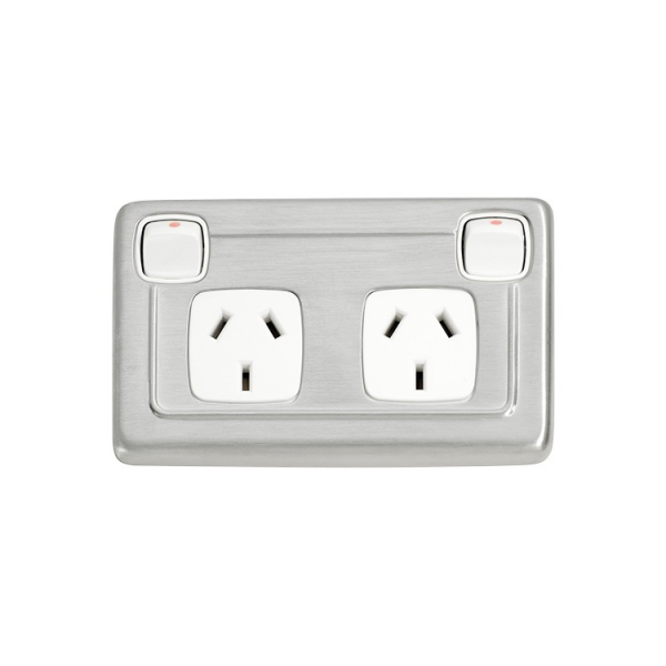 Flat Plate Socket with Rocker Switches - Image 2
