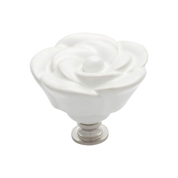 Flower Porcelain Cupboard Knob - Image 2
