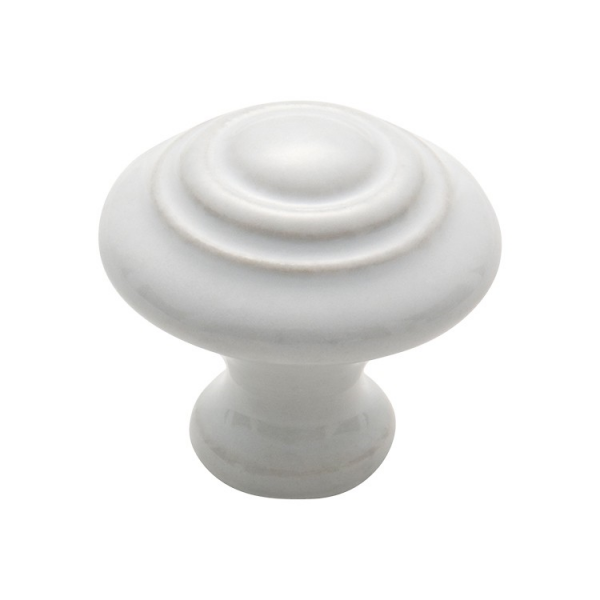 Domed Porcelain Cupboard Knob