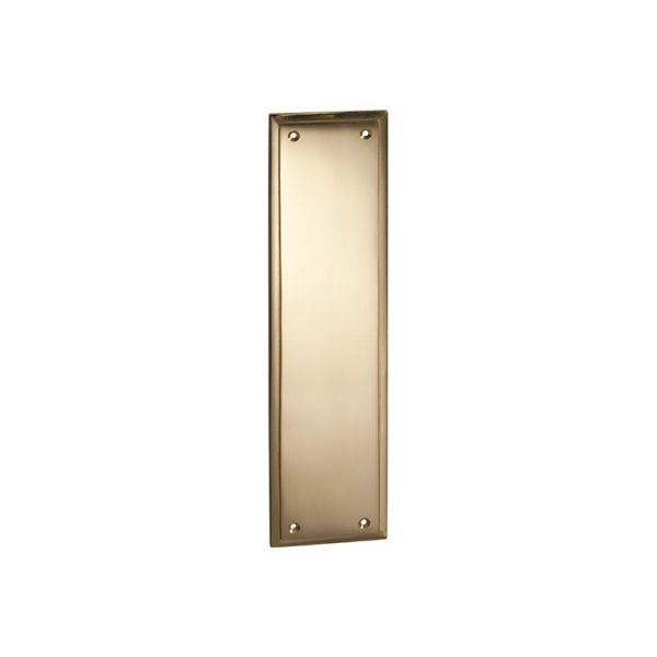 Victorian Bevelled Push Plate