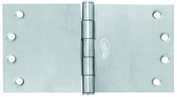 Satin Stainless Steel Fixed Pin Broad Butt Hinge