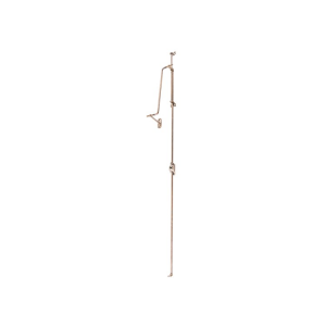 Fan Light Window Operator - Antique Brass