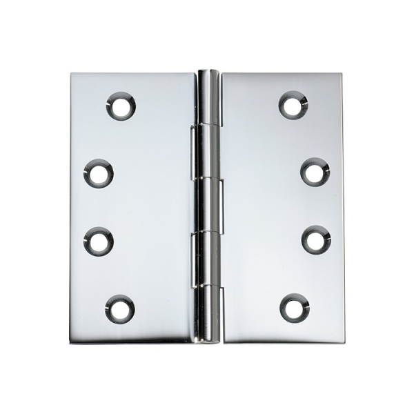 Polished Stainless Steel Fixed Pin Hinge - 304SS