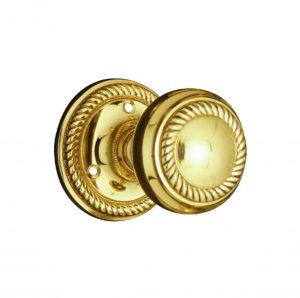 Georgian Passage Set - Polished Brass