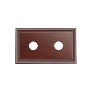 Double Traditional Wood Block - Cedar