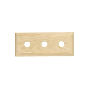 Treble Traditional Wood Block - Pine