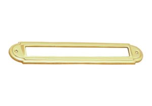 Front Letter Slot - 45 x 230mm, Polished Brass