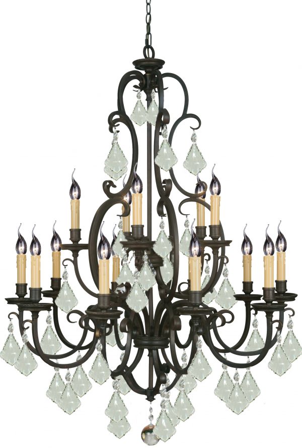 Louis 15th 15 Light Chandelier