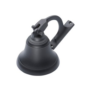 Ship's Bell - Diameter 100mm, Matt Black