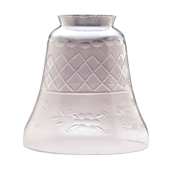 Clear Cut Glass Shade