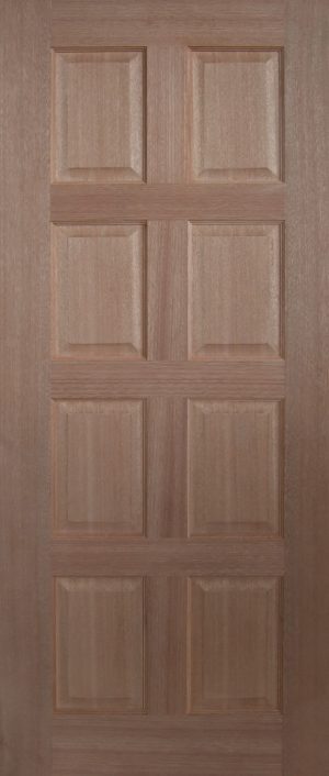 Solid 8 Panel Entrance Door
