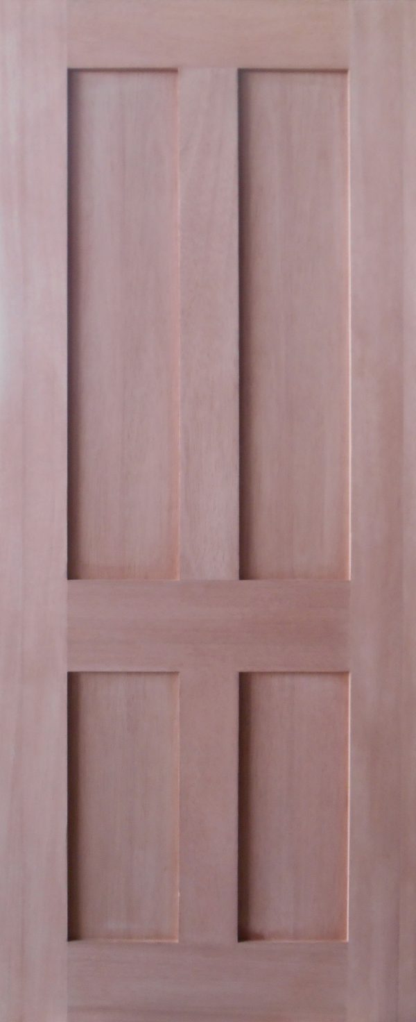 Flat 4 Panel Interior Door