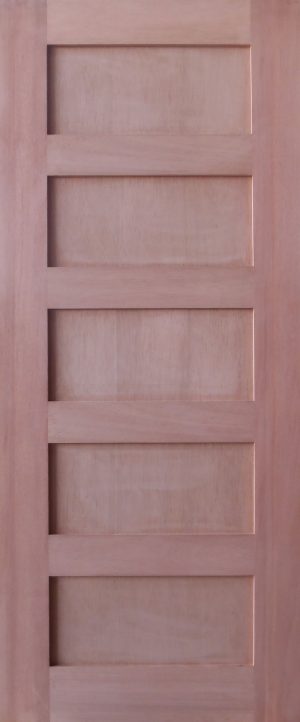 Flat 5 Panel Interior Door