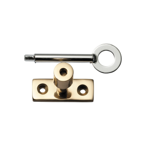 Base Fix Locking Pin - Polished Brass