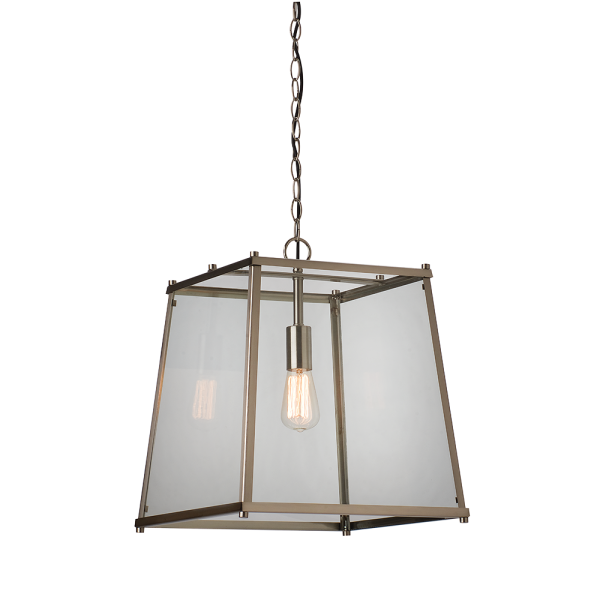 Contemporary Square Frustum Lantern