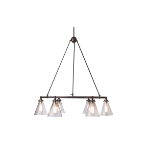 6 Light Round Pendant