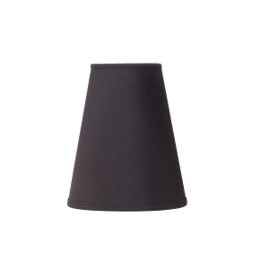 Round Linen Bottom Mount Shade - 6 Inch